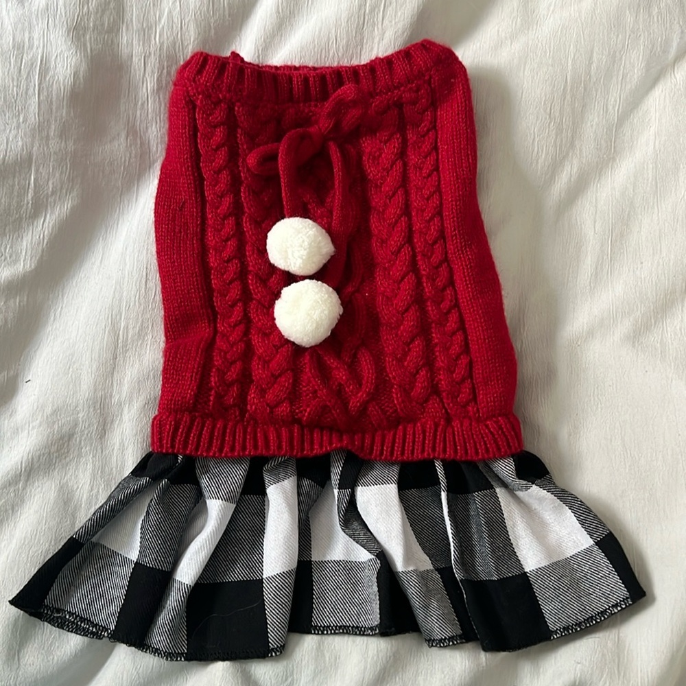 Friends Forever dog dress. M